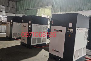 Bàn giao 3 bộ máy nén khí biến tần 55kw Fusheng